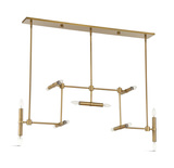 Cadre 14 Light Modern Linear Pendant thumbnail 2