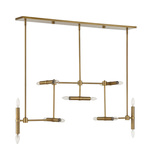 Cadre 14 Light Modern Linear Pendant thumbnail 3