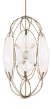 Valencia 6 Light Glass Panel Pendant thumbnail 4