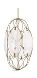 Valencia 6 Light Glass Panel Pendant thumbnail 5