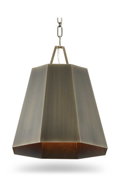 Granada 1 Light Hexagon Pendant
