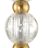 Ripple 1 Light Frost Glass Pendant thumbnail 7