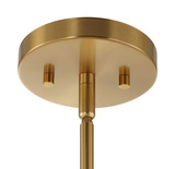 Ripple 1 Light Frost Glass Pendant thumbnail 8