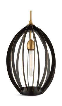 Darby 1 Light Architectural Oval Pendant