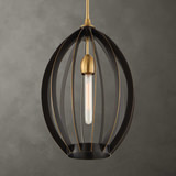 Darby 1 Light Architectural Oval Pendant thumbnail 11