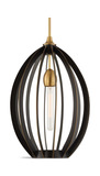 Darby 1 Light Architectural Oval Pendant thumbnail 4