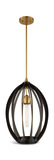 Darby 1 Light Architectural Oval Pendant thumbnail 9