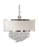 Fascination 3 Light Silken Drum Pendant thumbnail 1