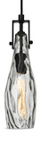 Campester 1 Light Watered Glass Mini Pendant thumbnail 3
