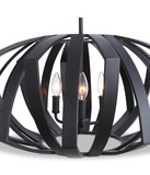 Thales Black Geometric 3 Light Pendant thumbnail 4