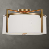Colfax Brass 3 Light Semi Flush thumbnail 6
