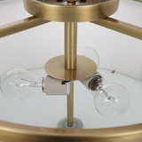 Colfax Brass 3 Light Semi Flush thumbnail 7