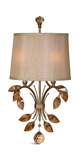 Alenya 2 Light Gold Wall Sconce thumbnail 1