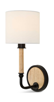 Franconia 1 Light Wooden Sconce