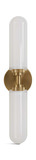 Wellsville 2 Lt Brass Sconce thumbnail 6