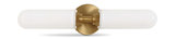 Wellsville 2 Lt Brass Sconce thumbnail 4