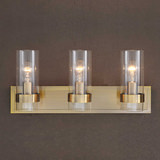 Cardiff Antique Brass 3 Light Vanity thumbnail 8