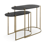 Aztec Wood Nesting Tables Set/2 thumbnail 6