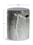 Marvel Marbled Garden Stool thumbnail 4