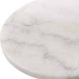 Puritan White Marble Drink Table thumbnail 3