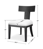 Idris Armless Chair thumbnail 7