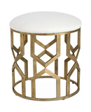 Trellis Geometric Accent Stool thumbnail 1