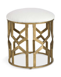 Trellis Geometric Accent Stool thumbnail 4