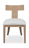 Idris Armless Chair Natural thumbnail 1