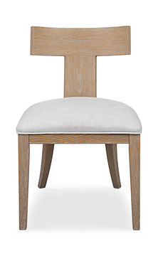 Idris Armless Chair Natural