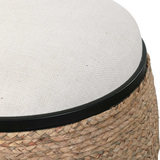 Island Straw Accent Stool thumbnail 3