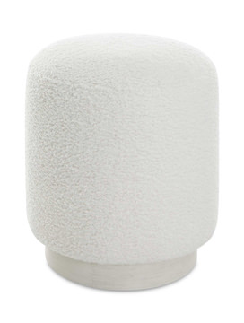 Avila White Ottoman