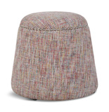 Gumdrop Confetti Chenille Ottoman thumbnail 1