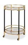 Dolly Round Bar Cart thumbnail 1