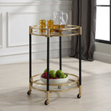 Dolly Round Bar Cart thumbnail 5
