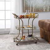 Stassi Gold Serving Cart thumbnail 2