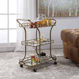 Stassi Gold Serving Cart thumbnail 3