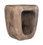 Loophole Bleached Wash Accent Stool thumbnail 1