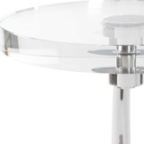 Waveney Nickel Drink Table thumbnail 2