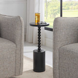 Bead Black Marble Drink Table thumbnail 2