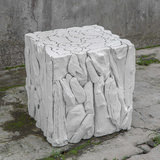 Teak Root White Bunching Cube thumbnail 5