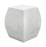 Grove Ivory Wooden Accent Stool thumbnail 1