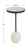 Odesa Marble Accent Table thumbnail 2