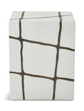 Rocklyn White Cube Garden Stool thumbnail 5