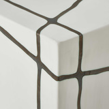 Rocklyn White Cube Garden Stool thumbnail 6
