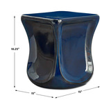Kaz Deep Blue Garden Stool thumbnail 4