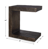 Obra Bronze Outdoor Side Table thumbnail 2