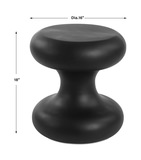 Robles Black Outdoor Accent Table thumbnail 4