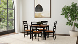 Greeley Square Dinette Table With 4 Greeley Chairs thumbnail 4