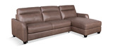 Dakota Sofa With Storage Chaise And XL Queen Sleeper  thumbnail 2