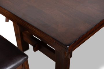 Kona Dining Table with 4 Chairs and Bench